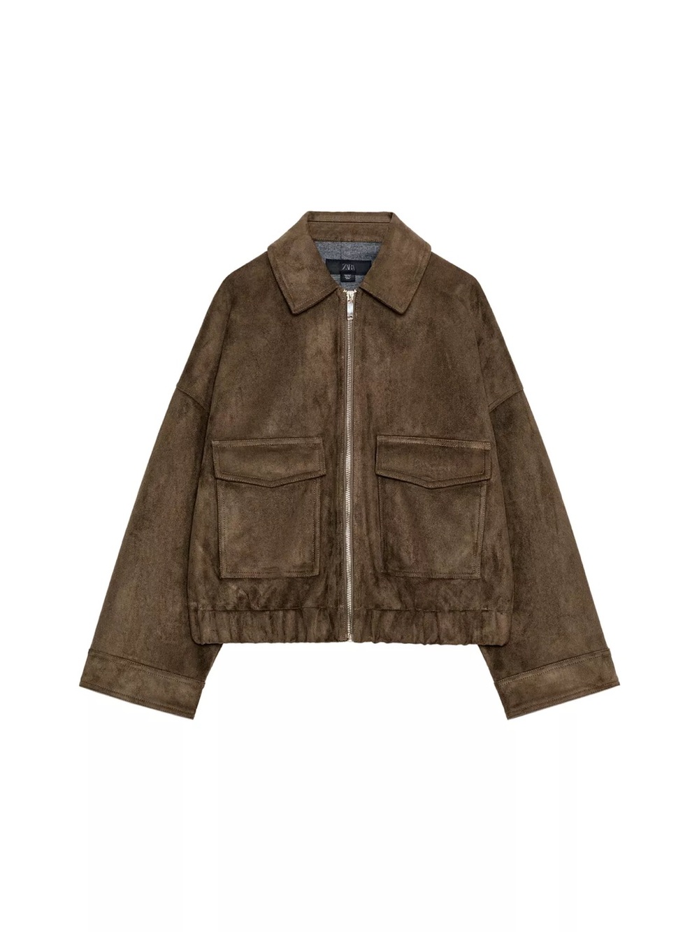 FAUX SUEDE JACKET